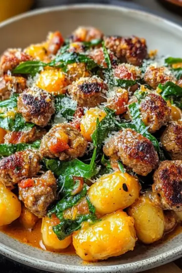 Creamy Pumpkin Gnocchi