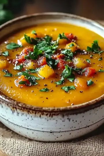 Creamy Roasted Vegetable Soup