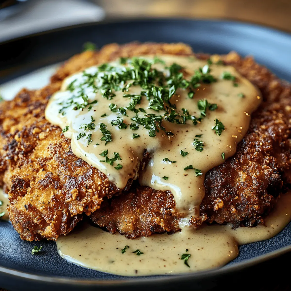 Crispy Buttermilk Chicken Fried Steak