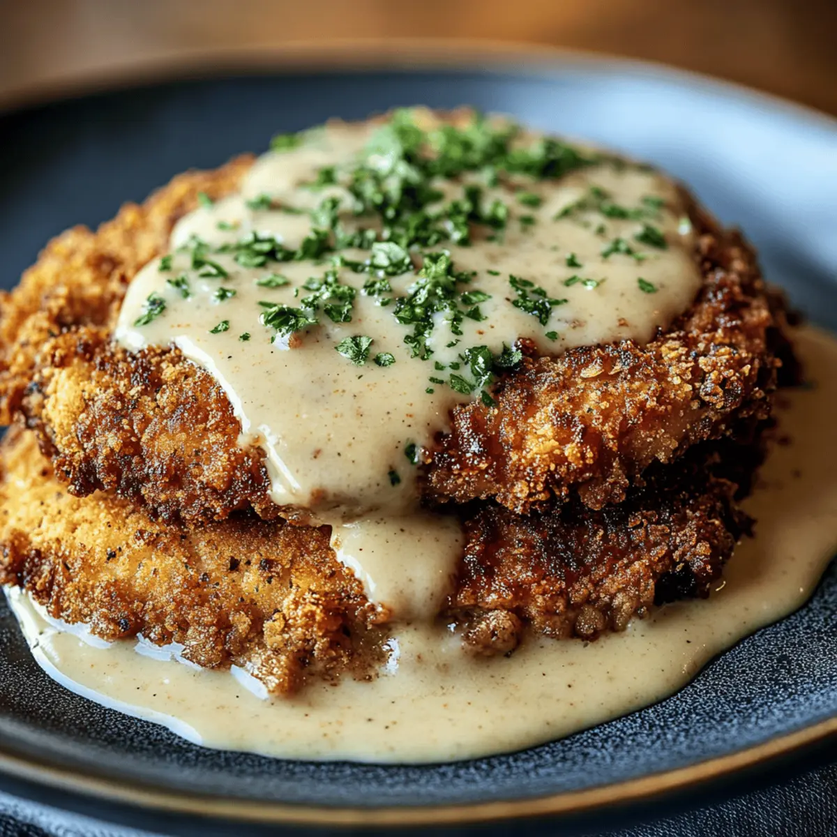 Crispy Buttermilk Chicken Fried Steak