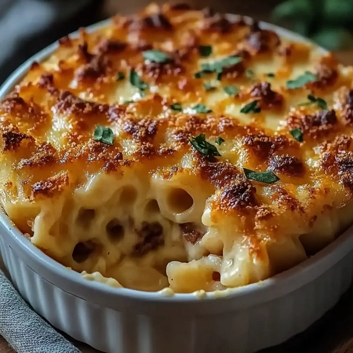 Gourmet Baked Mac and Cheese