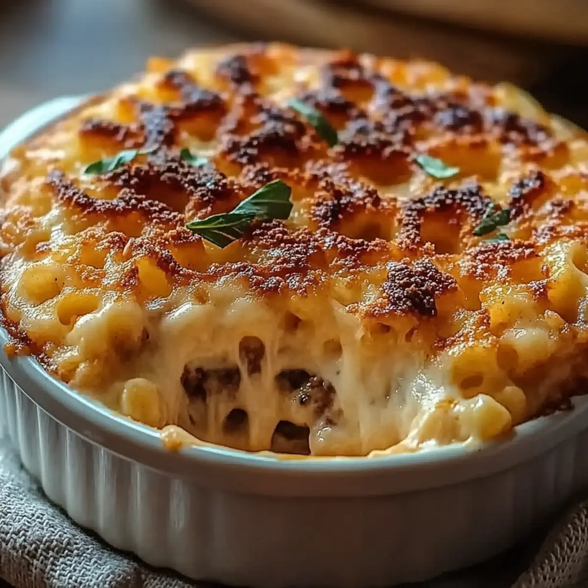 Gourmet Baked Mac and Cheese