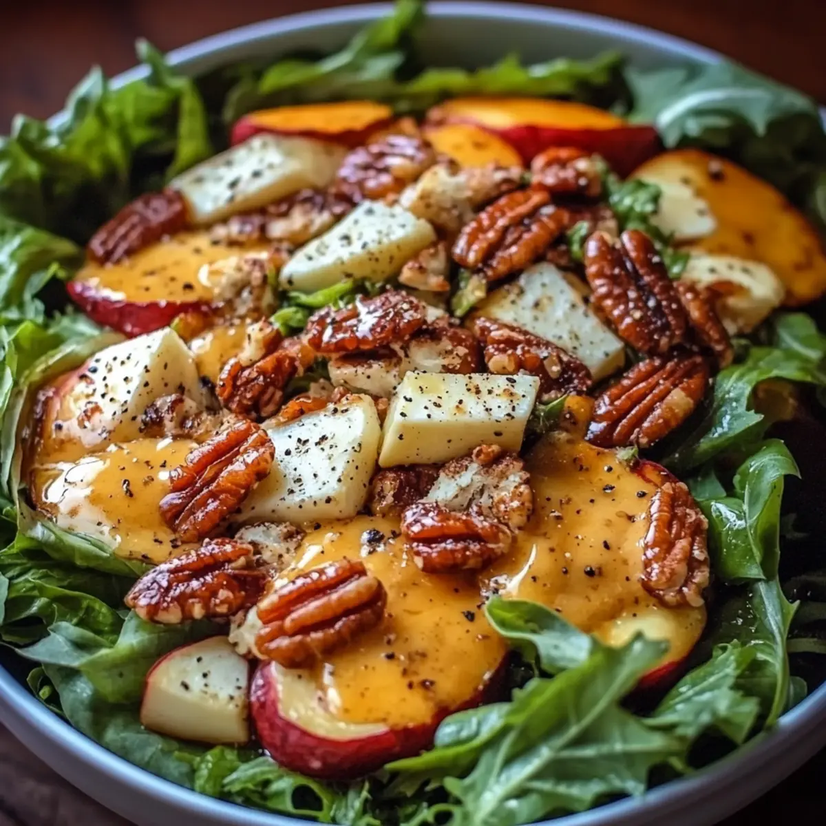 Harvest Honeycrisp Apple and Feta Salad