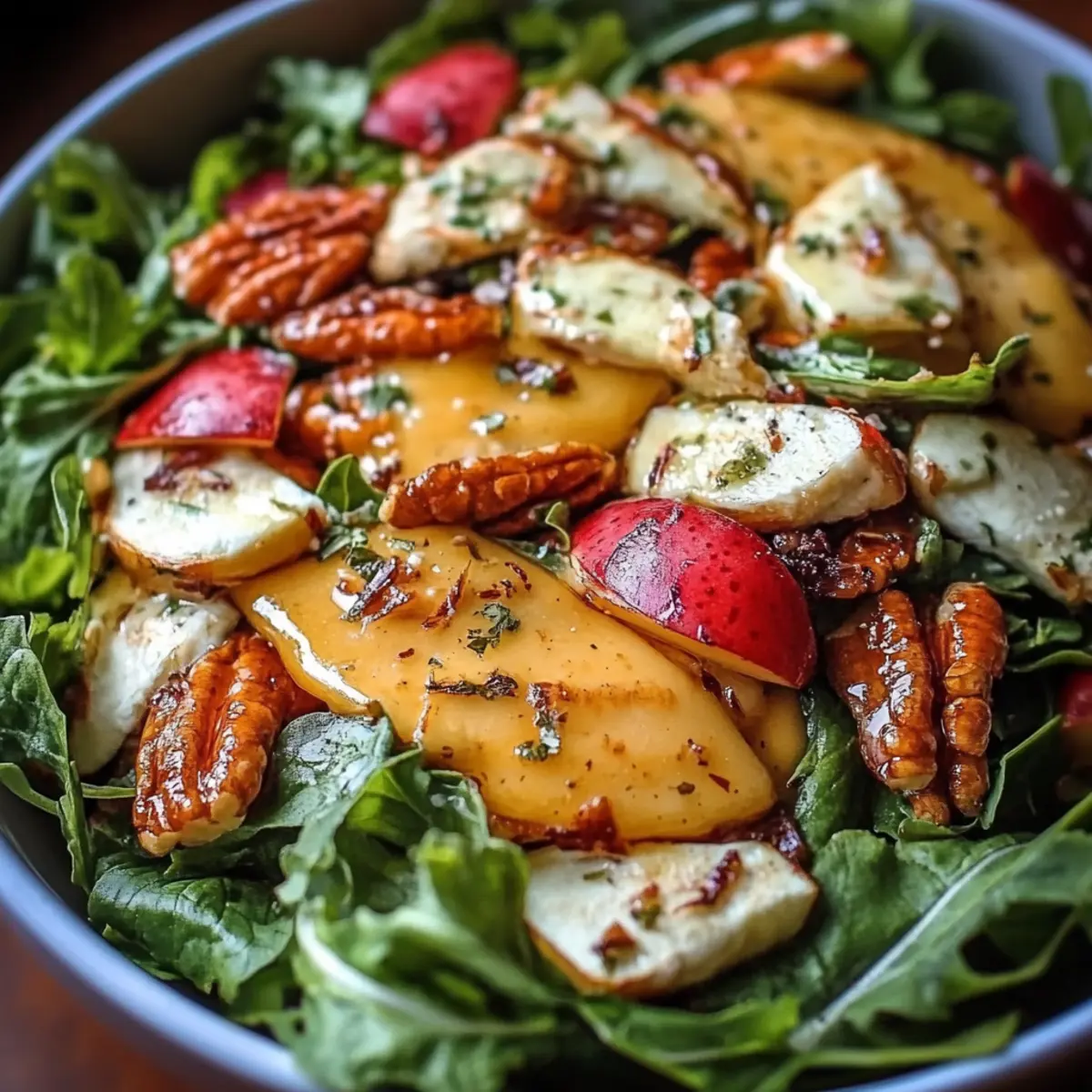 Harvest Honeycrisp Apple and Feta Salad