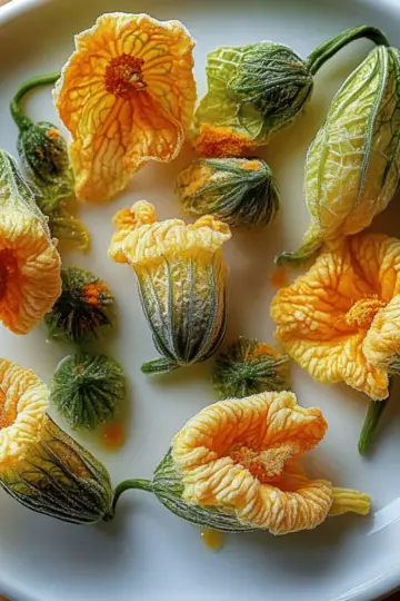 Healthy Pumpkin Blossoms