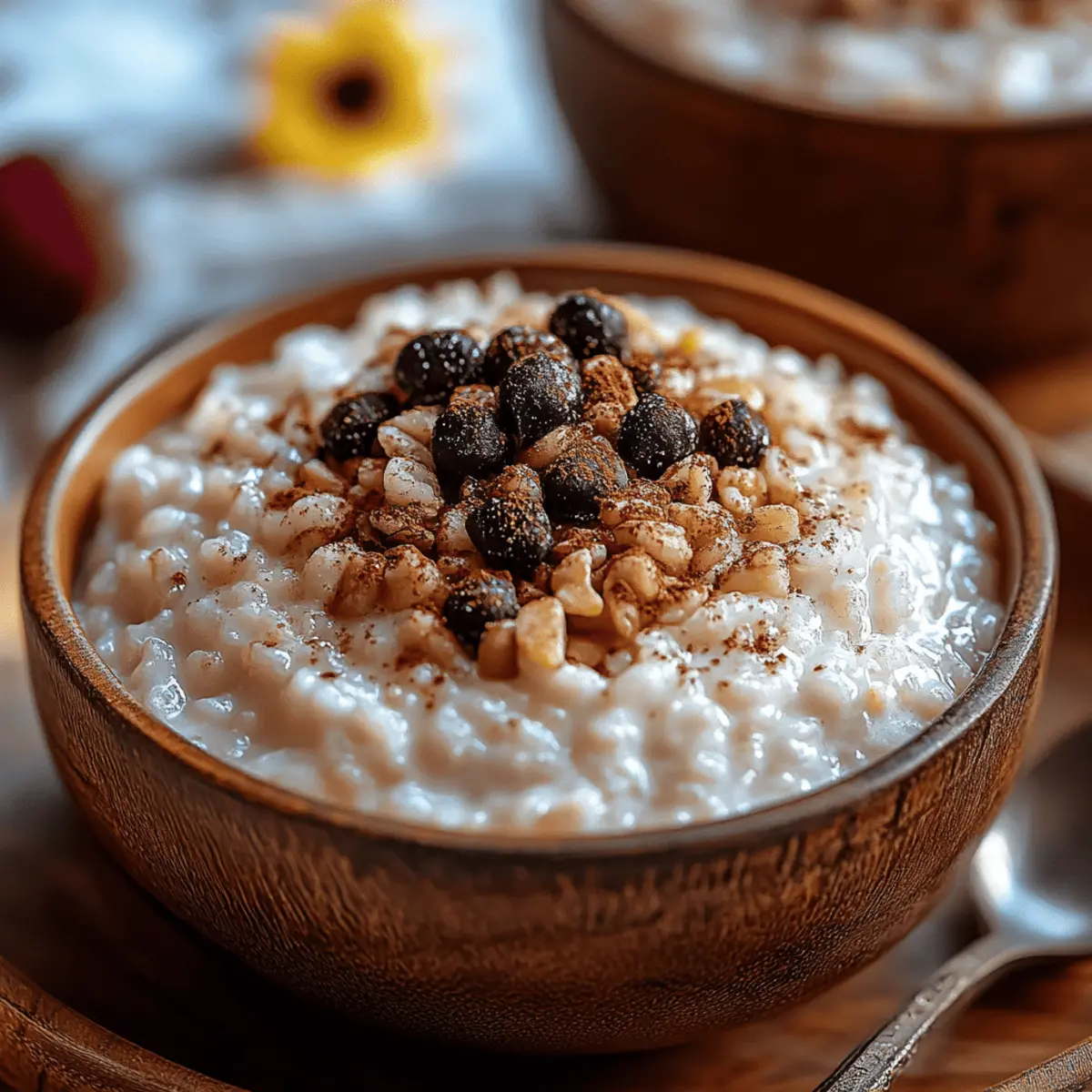 Healthy Rice Pudding