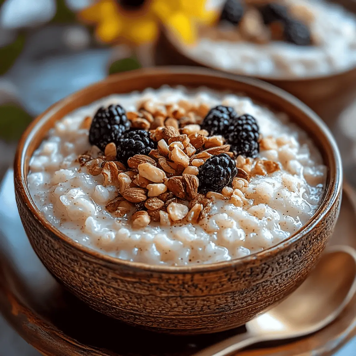 Healthy Rice Pudding
