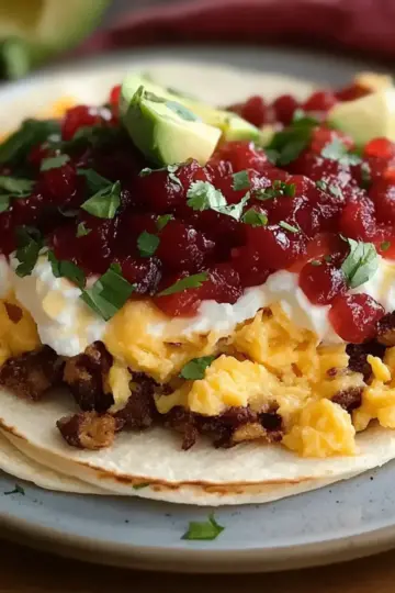 Hearty Mexican‑Style Breakfast Tacos