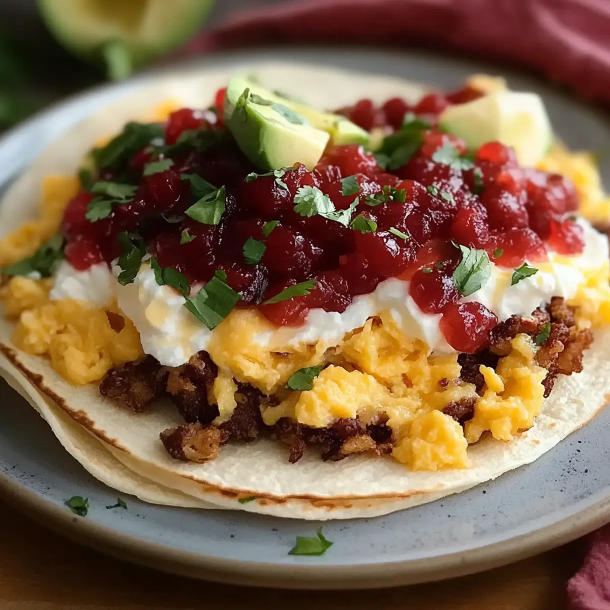 Hearty Mexican‑Style Breakfast Tacos