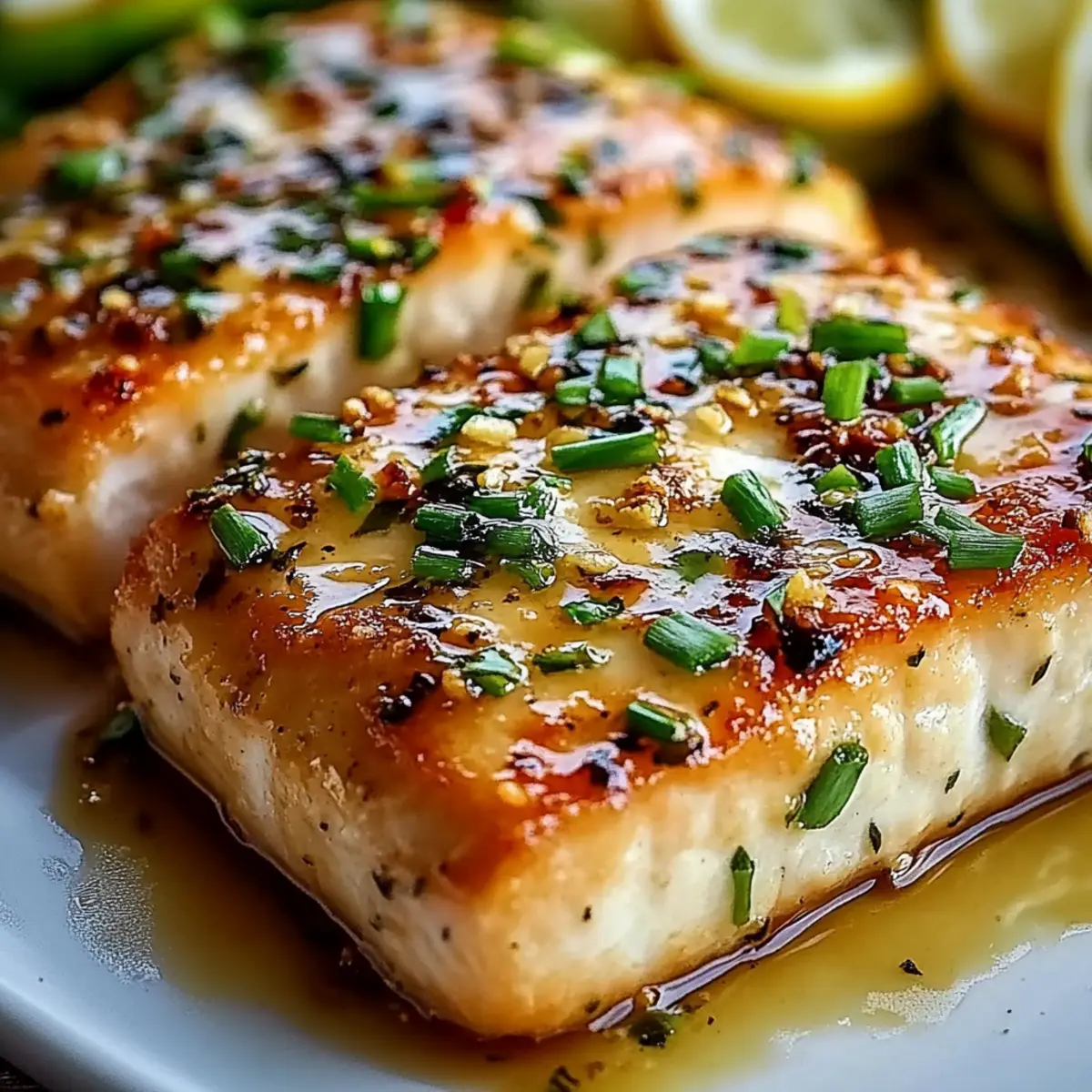 Honey Garlic Butter Baked Salmon