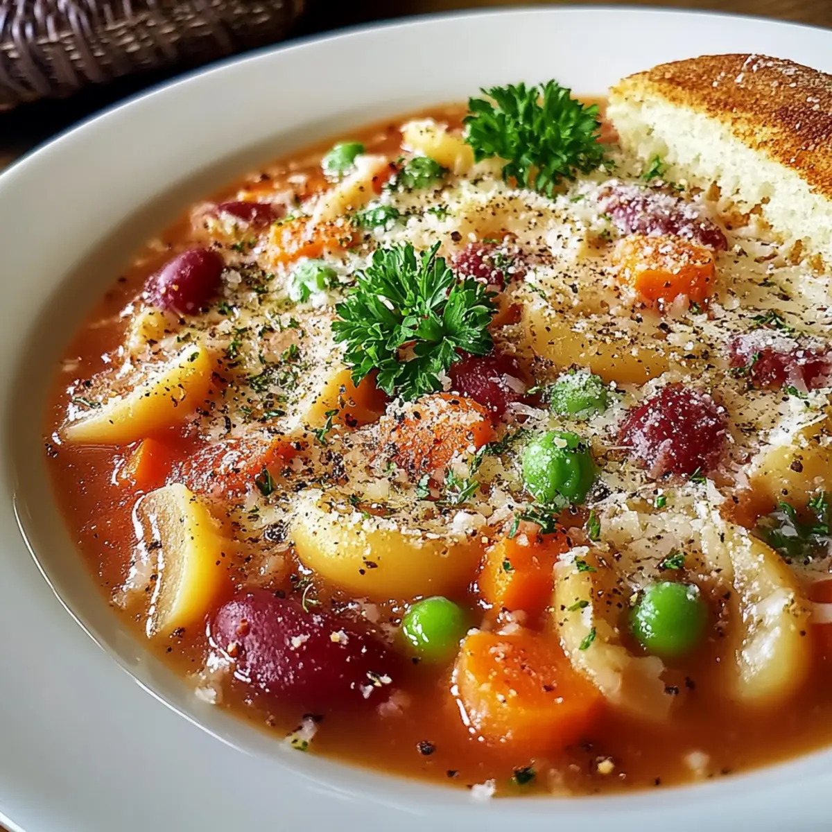 Italian Pasta Fagioli Soup