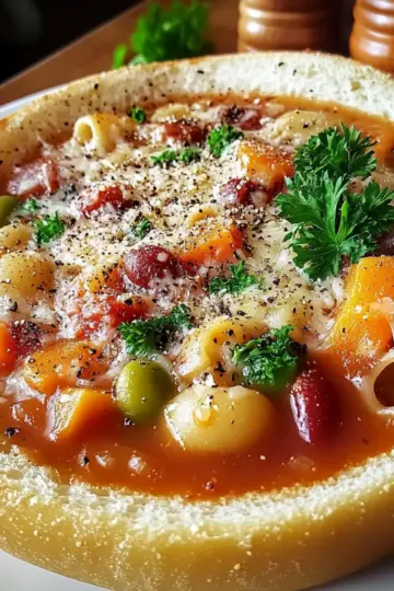 Italian Pasta Fagioli Soup