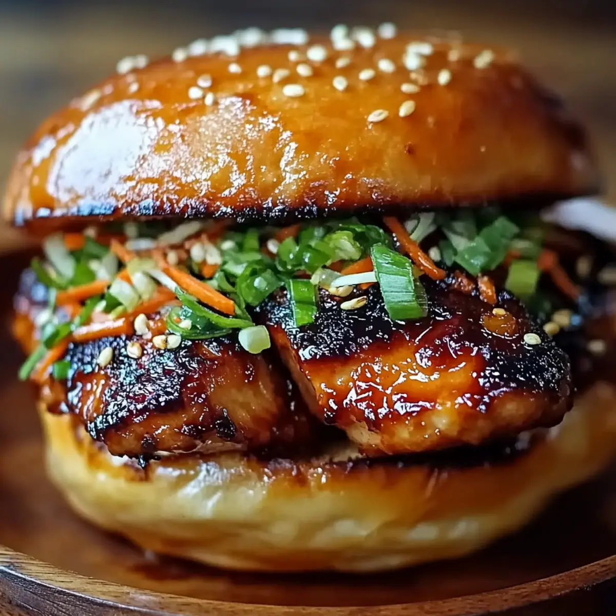Korean BBQ Chicken Sandwich