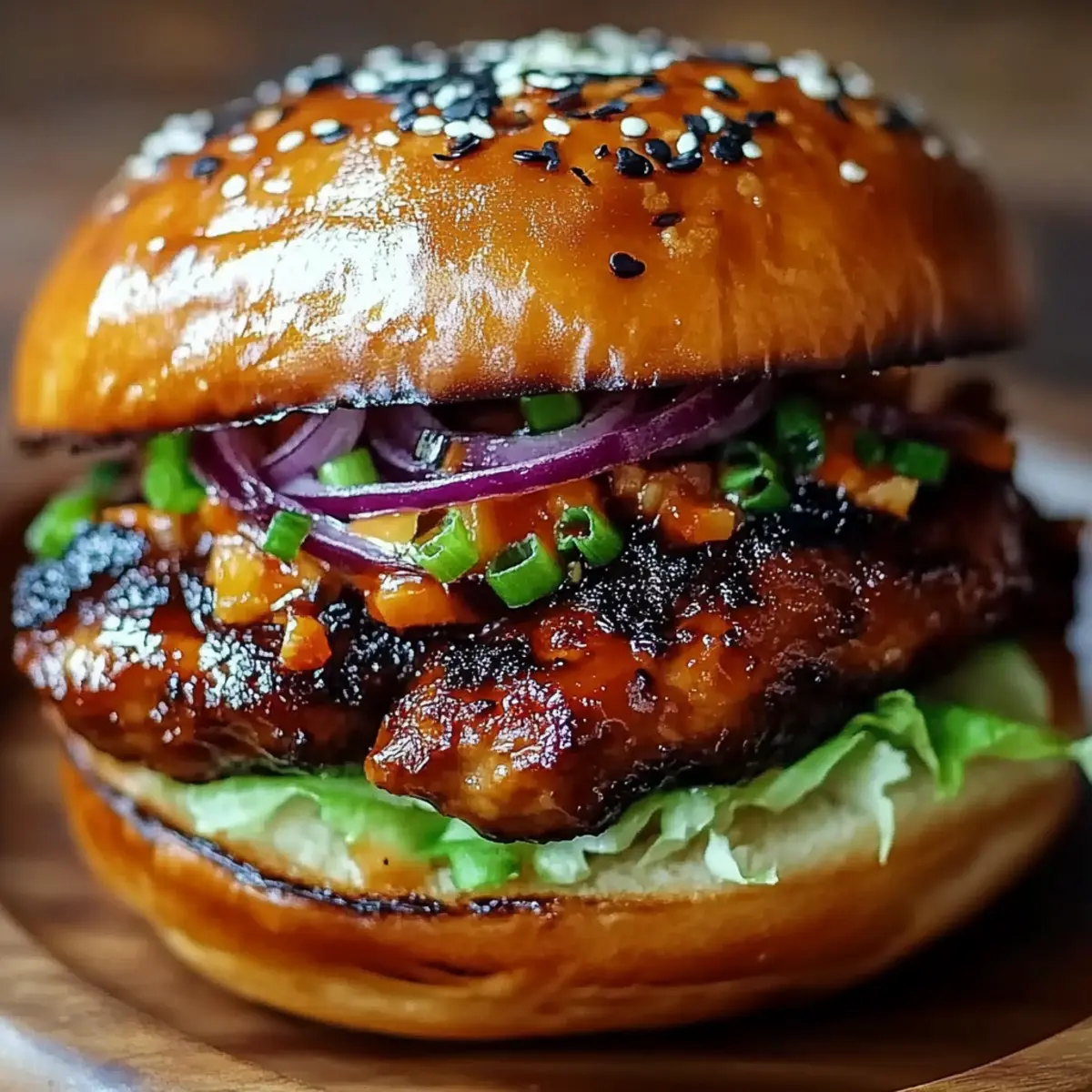 Korean BBQ Chicken Sandwich