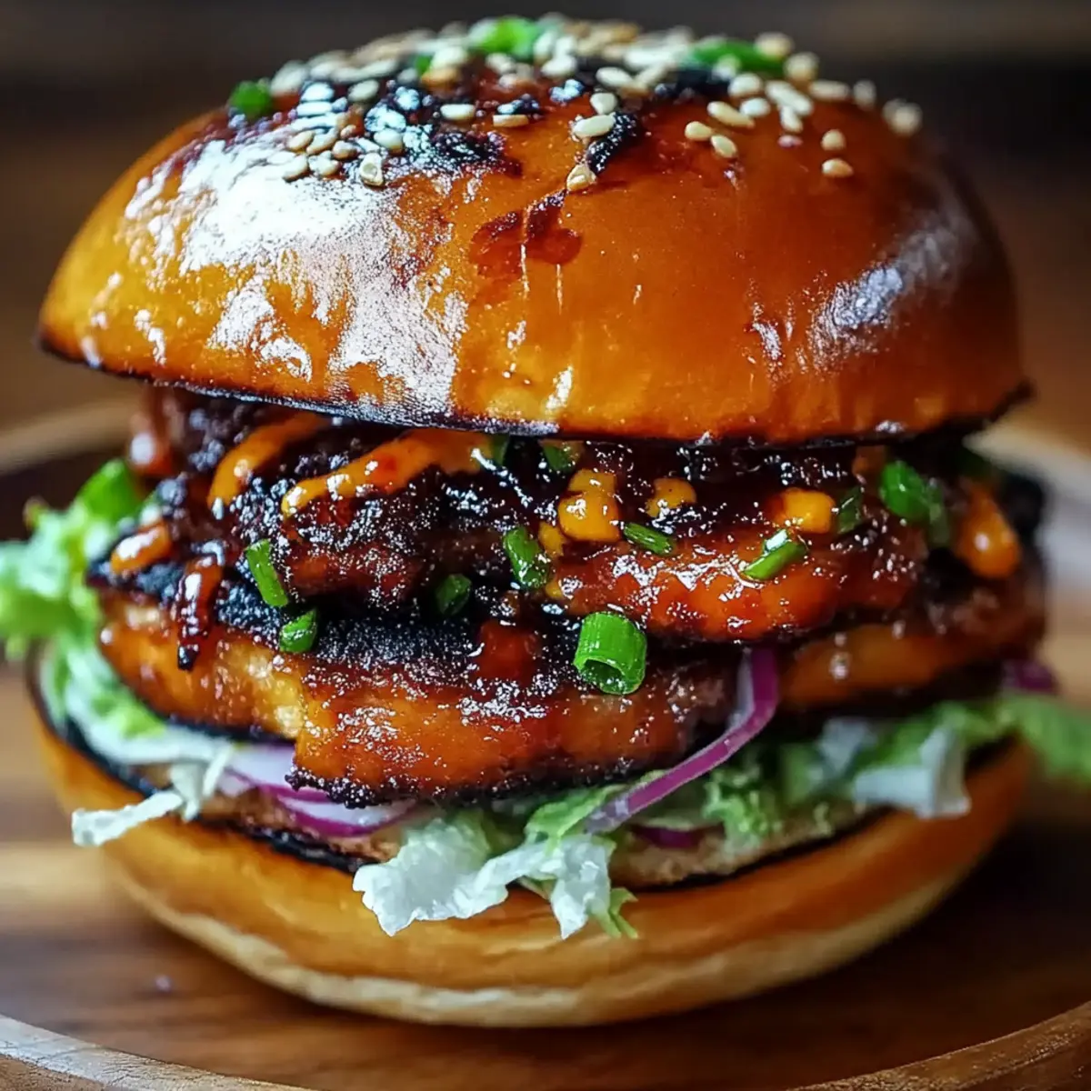 Korean BBQ Chicken Sandwich