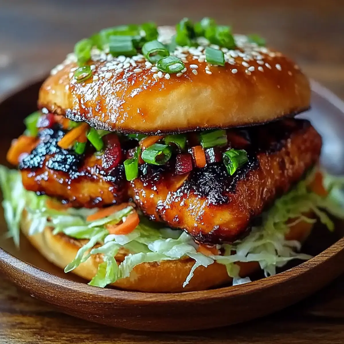 Korean BBQ Chicken Sandwich
