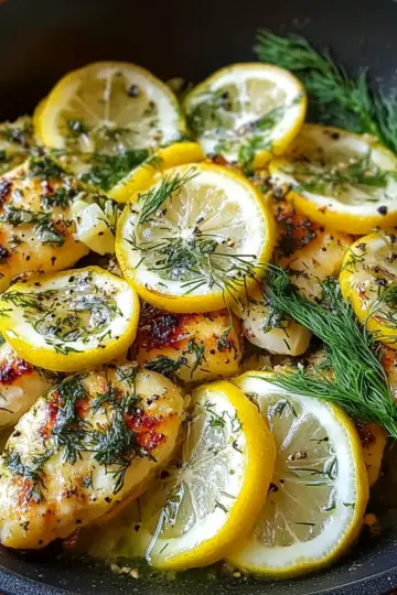 Lemon and Dill Butter Garlic