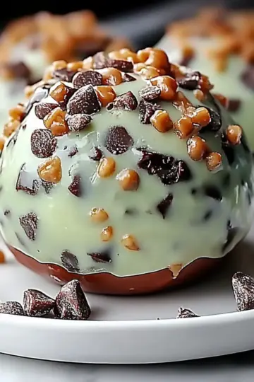 Mint Chocolate Chip Protein Balls