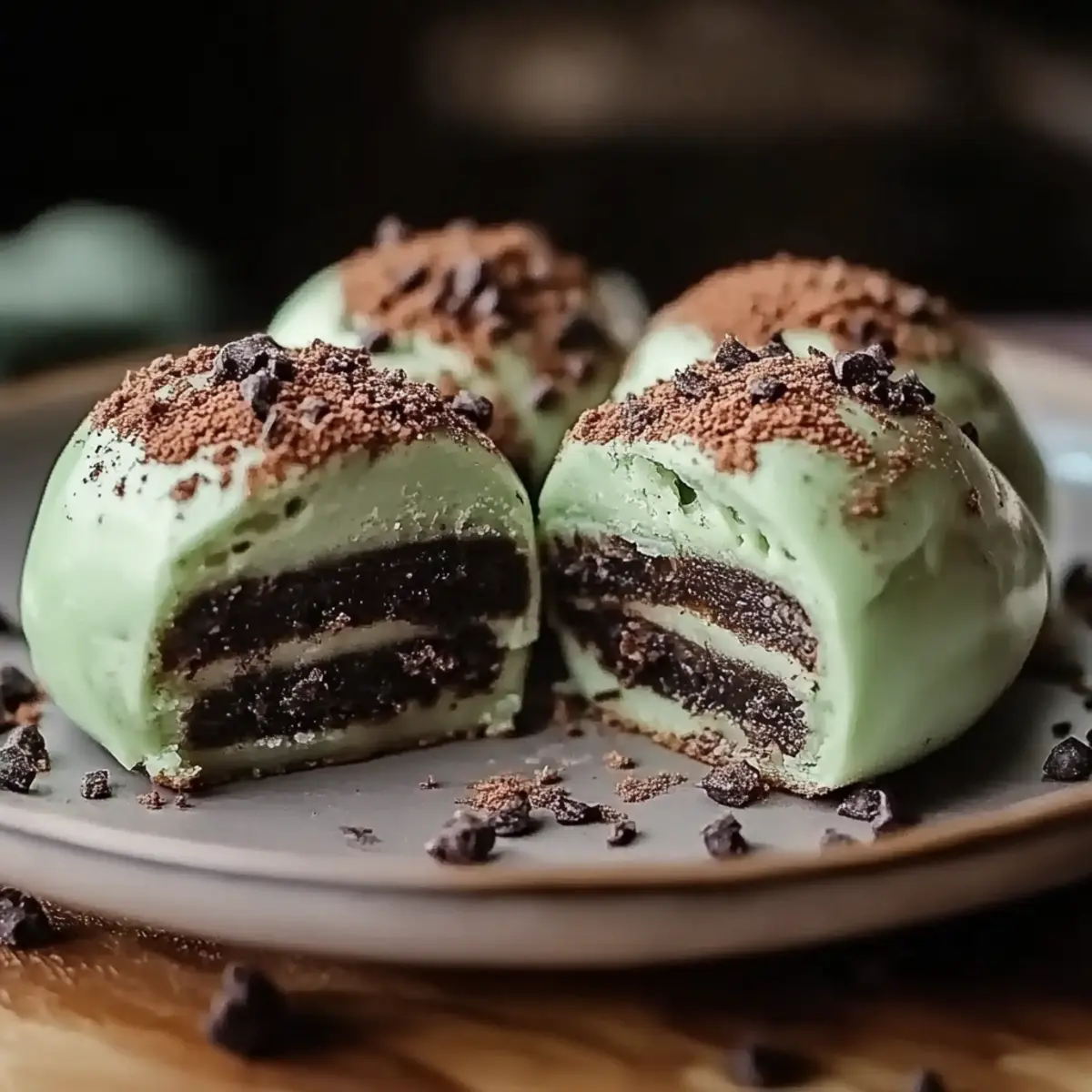 Mint Oreo Truffles