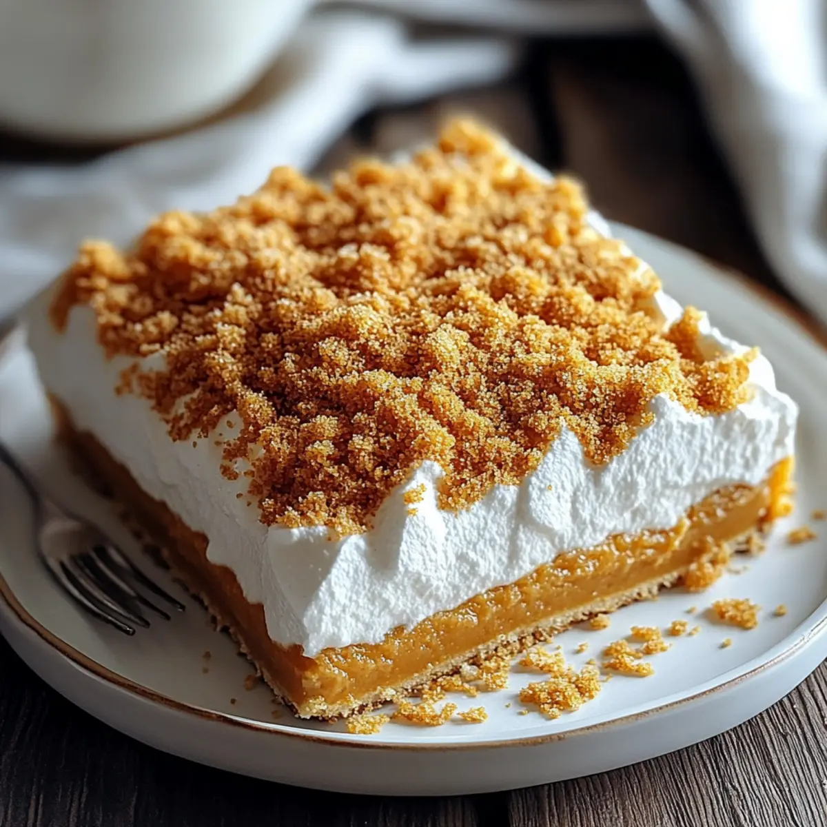 No Bake Pumpkin Spice Delight