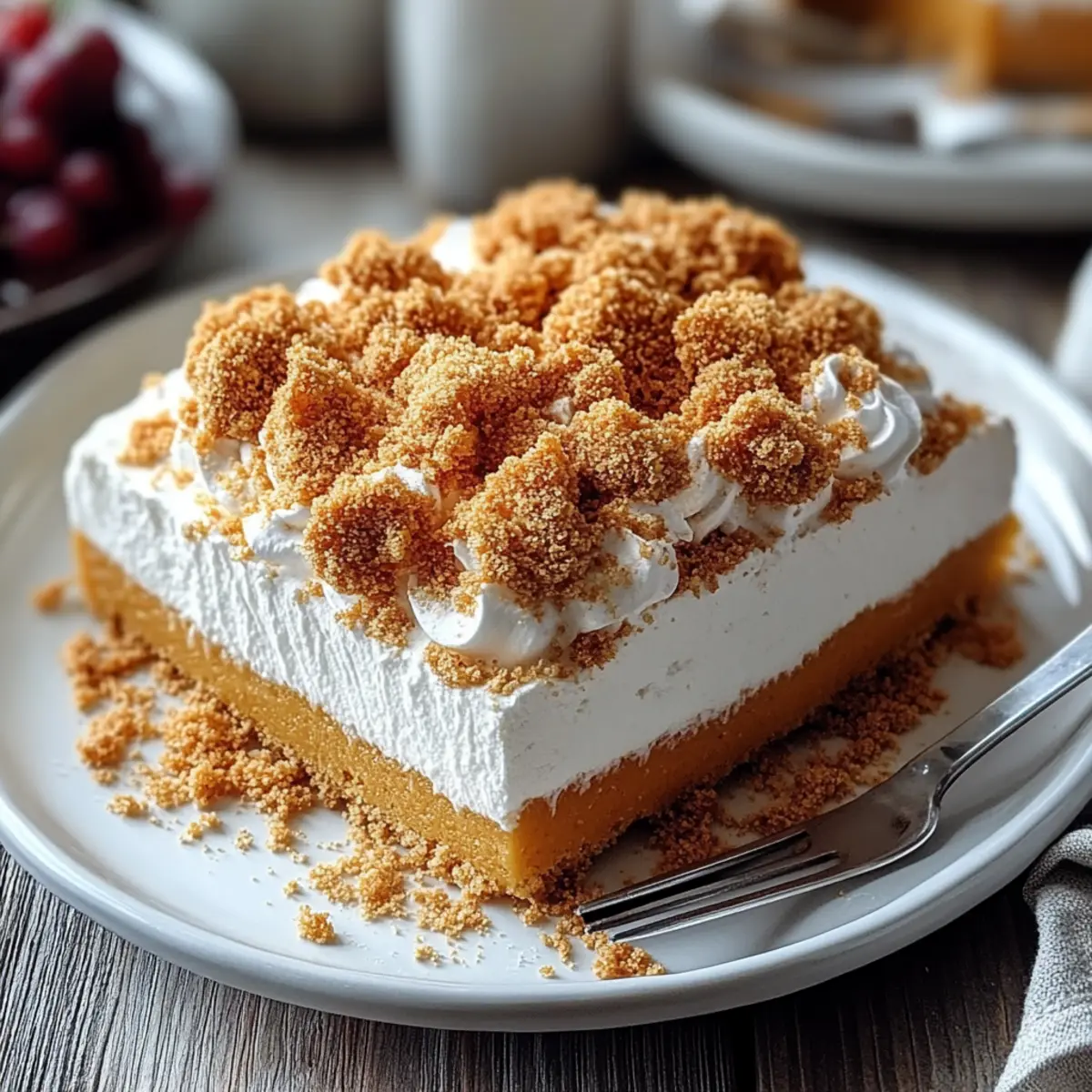 No Bake Pumpkin Spice Delight