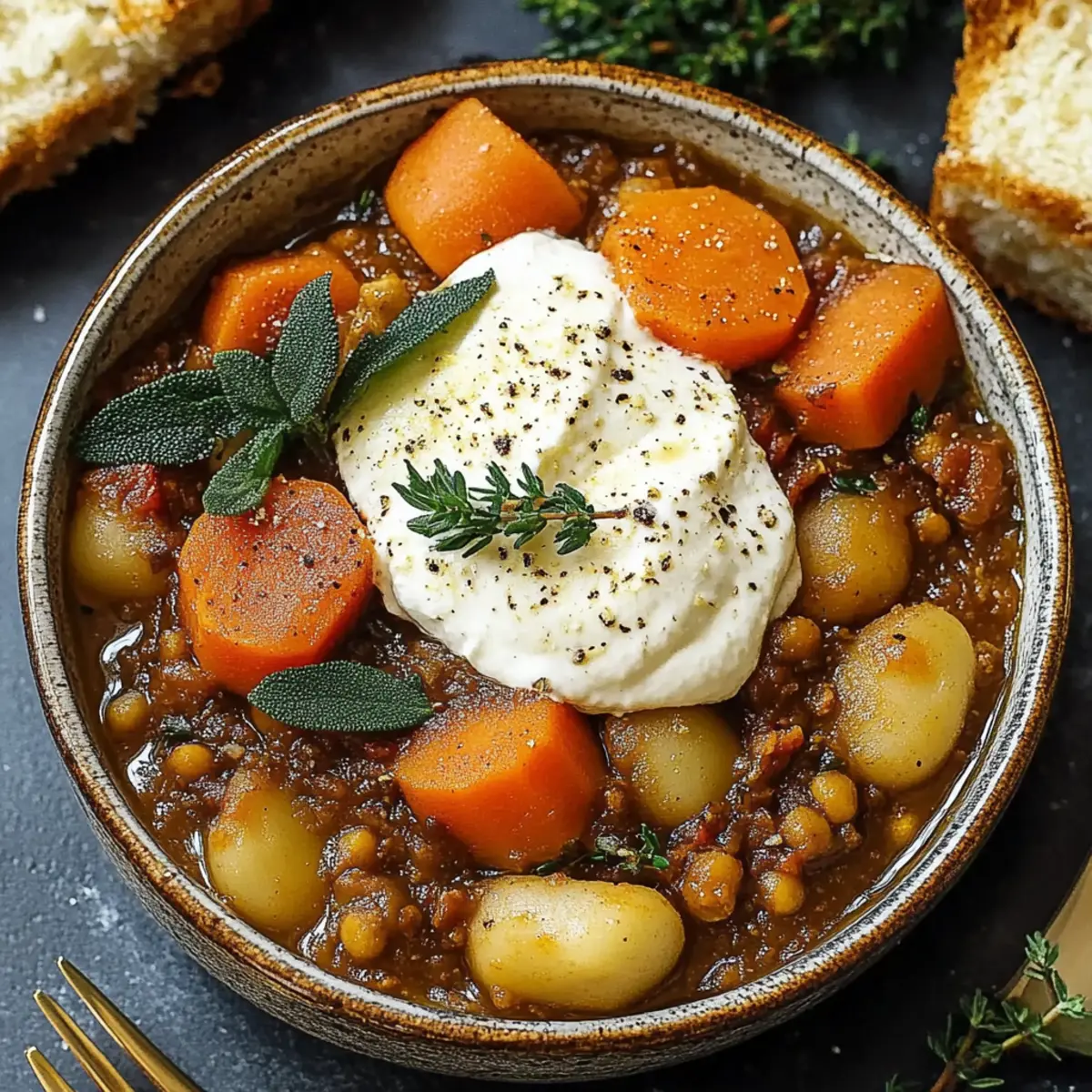 One-Pot Vegetable & Lentil Stew