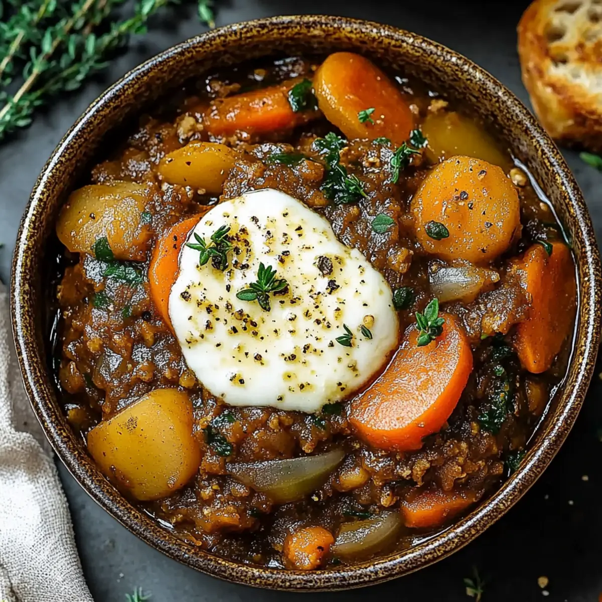 One-Pot Vegetable & Lentil Stew