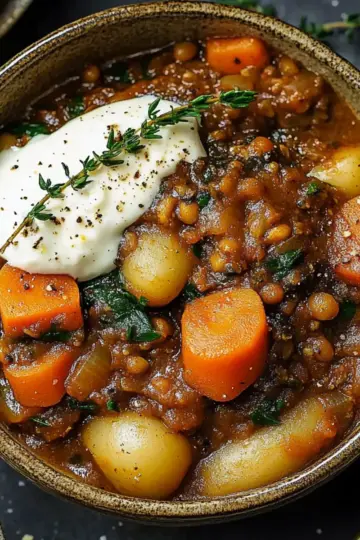 One-Pot Vegetable & Lentil Stew