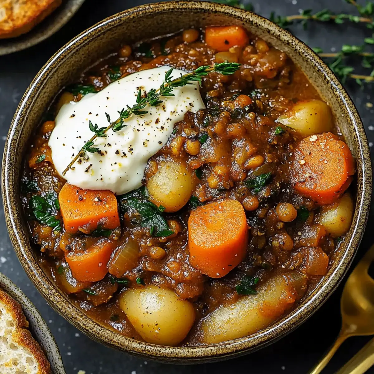 One-Pot Vegetable & Lentil Stew
