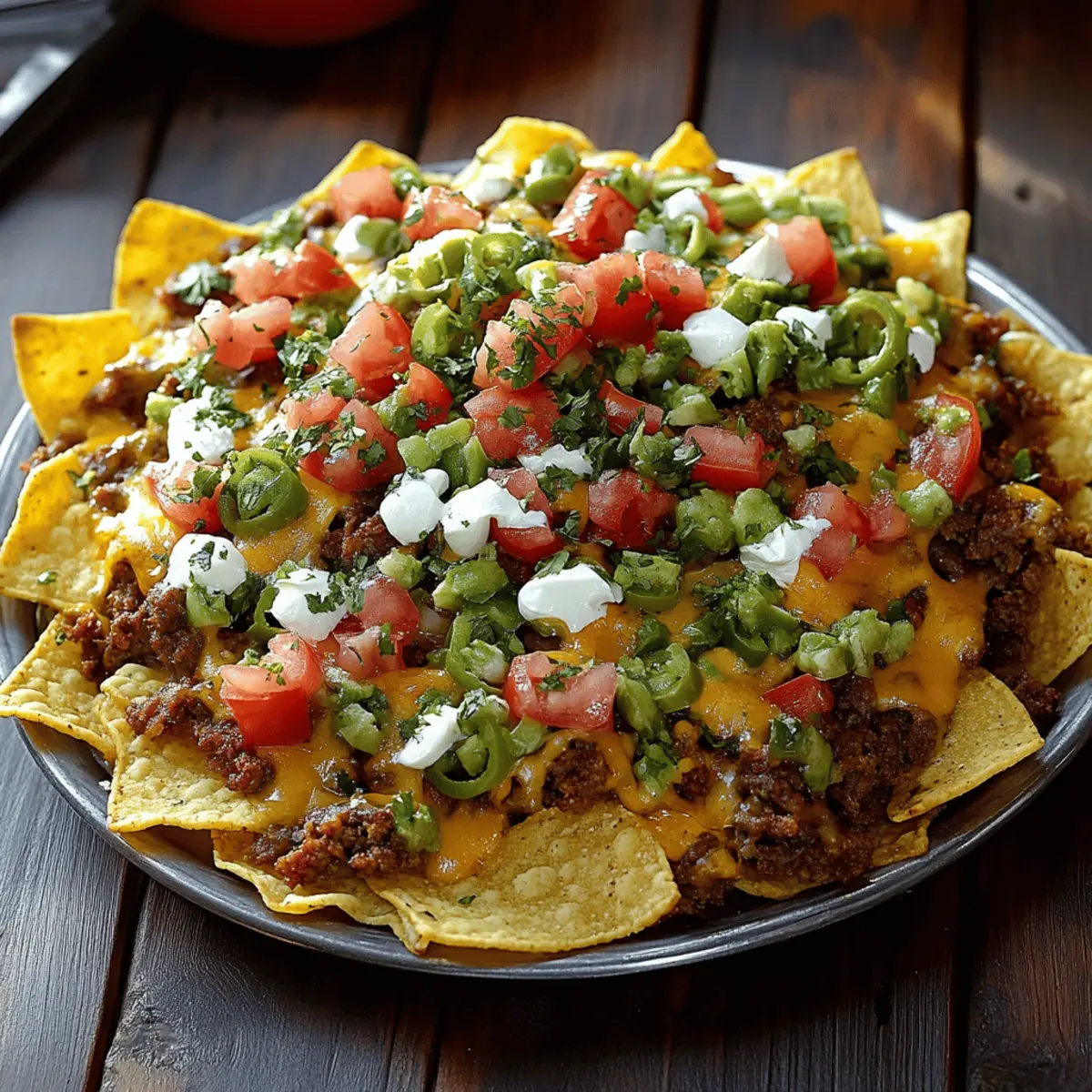 Oven-Baked Nachos