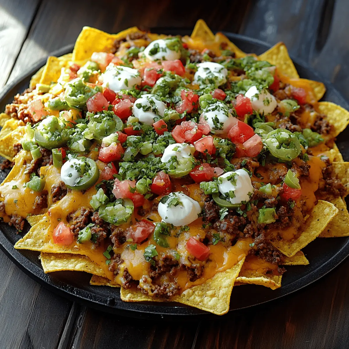Oven-Baked Nachos
