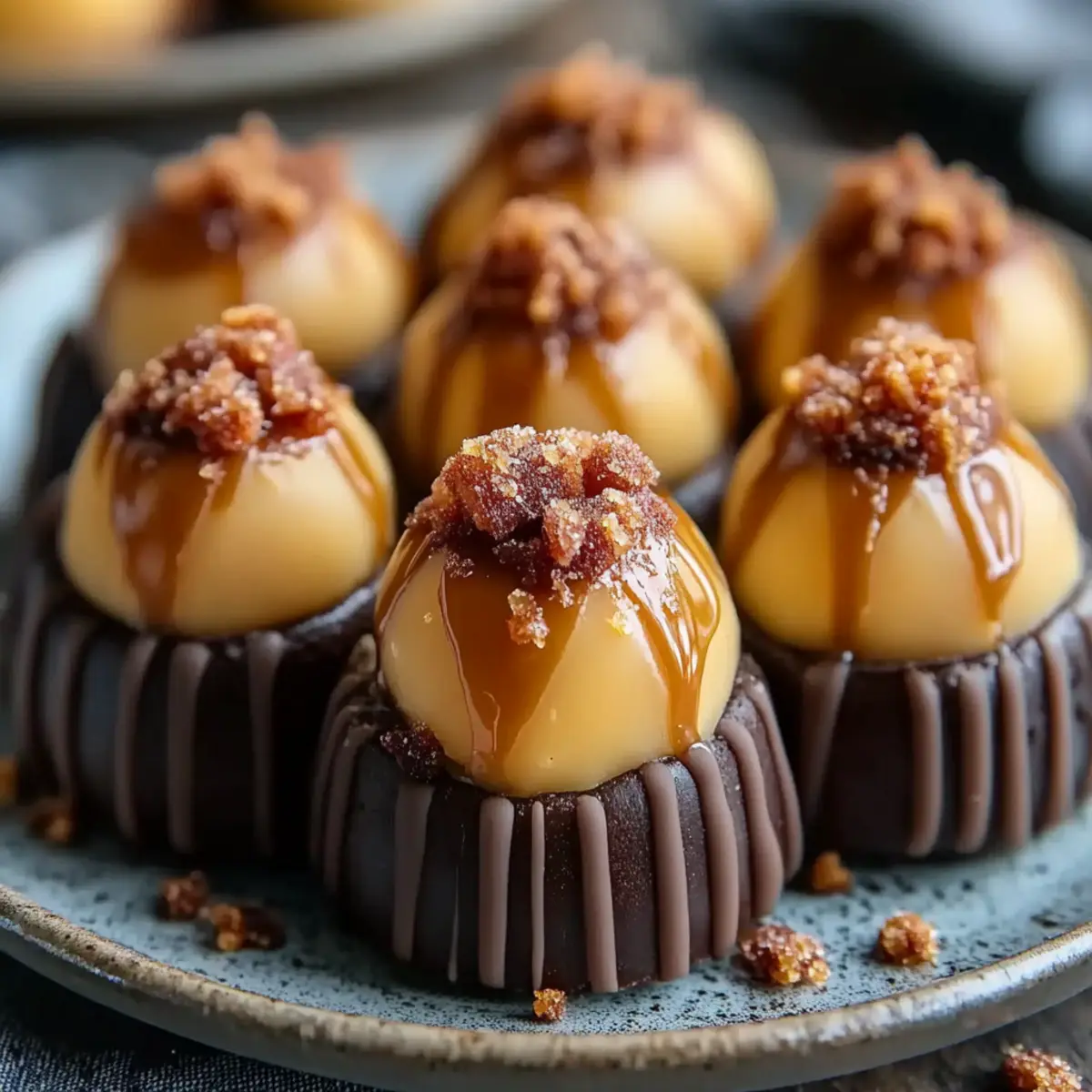 Pumpkin Cheesecake Truffles