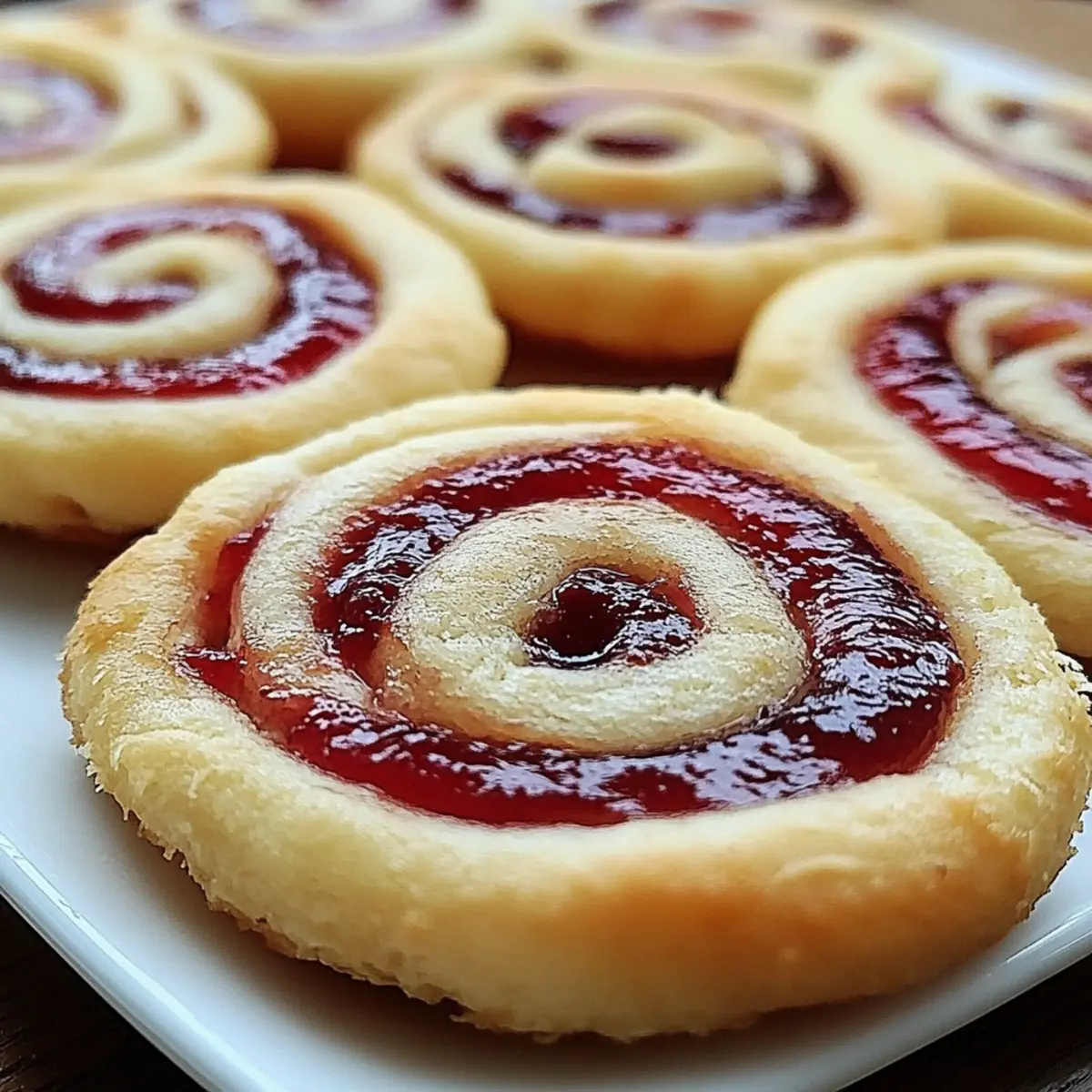 Raspberry Swirl Shortbread Cookies
