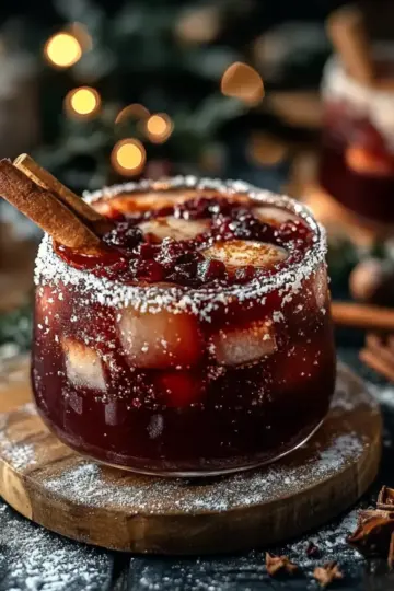 Spiced Christmas Margarita