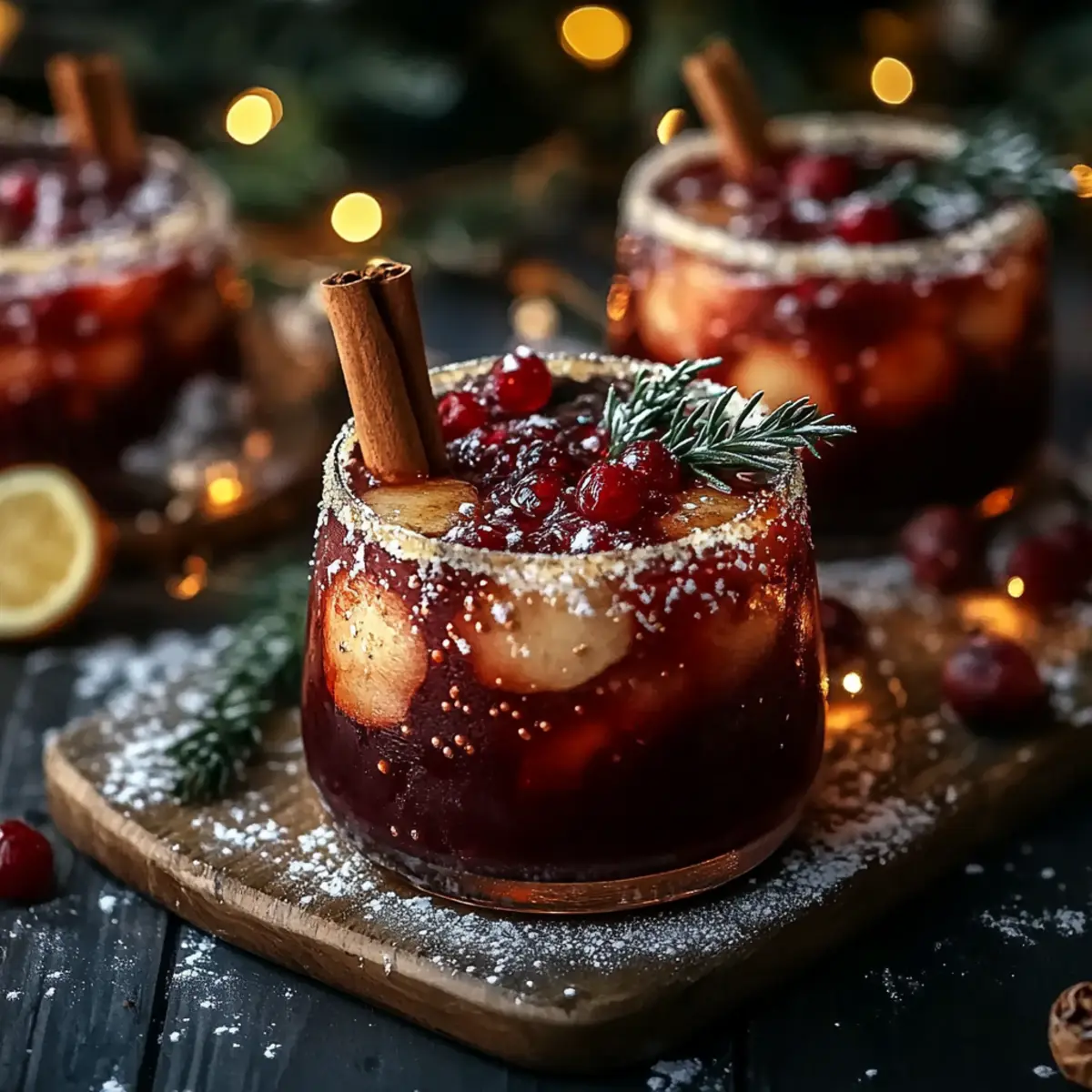 Spiced Christmas Margarita