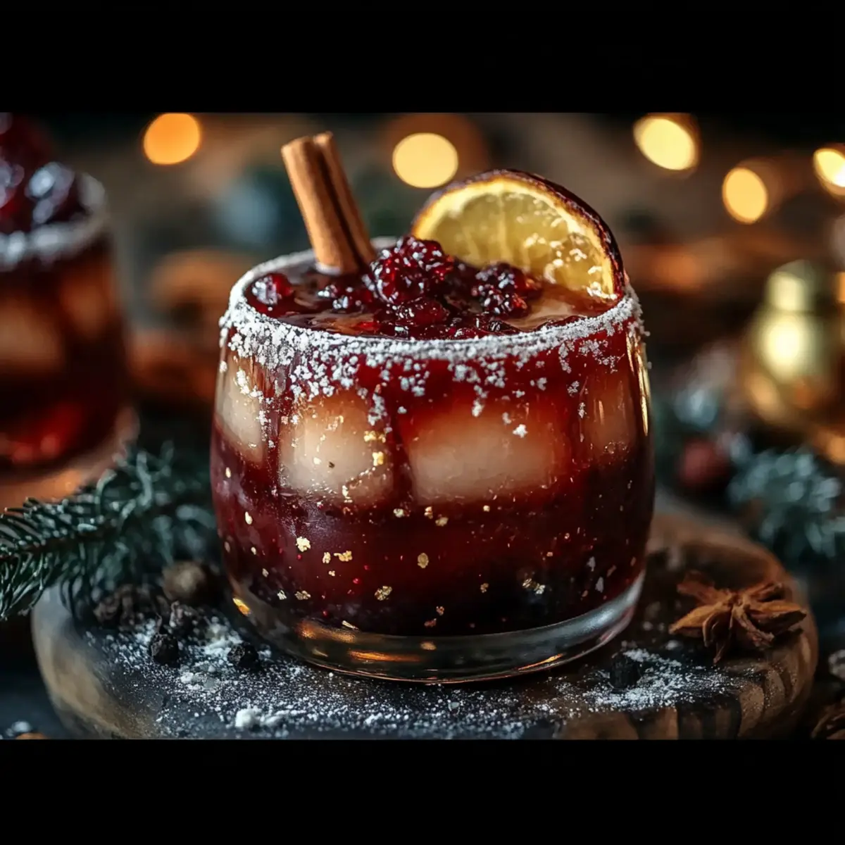 Spiced Christmas Margarita