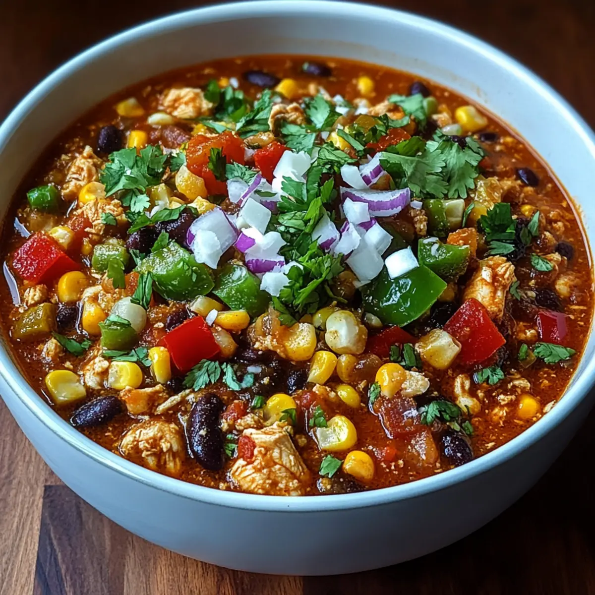 Street Corn Chicken Chili