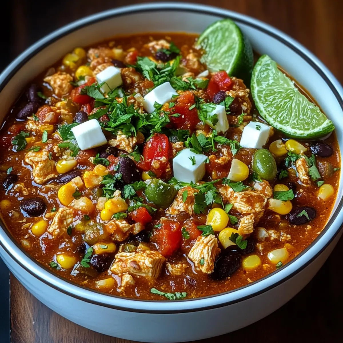 Street Corn Chicken Chili
