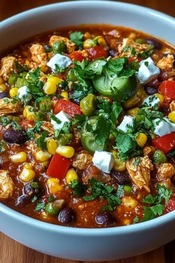 Street Corn Chicken Chili