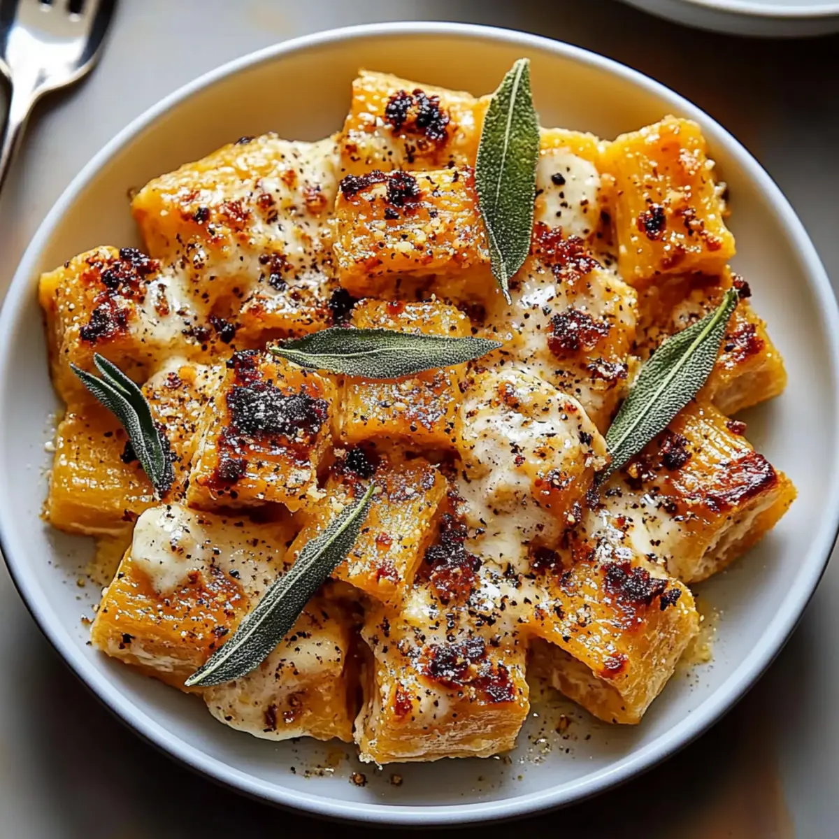 Sweet Potato Goat Cheese Sage