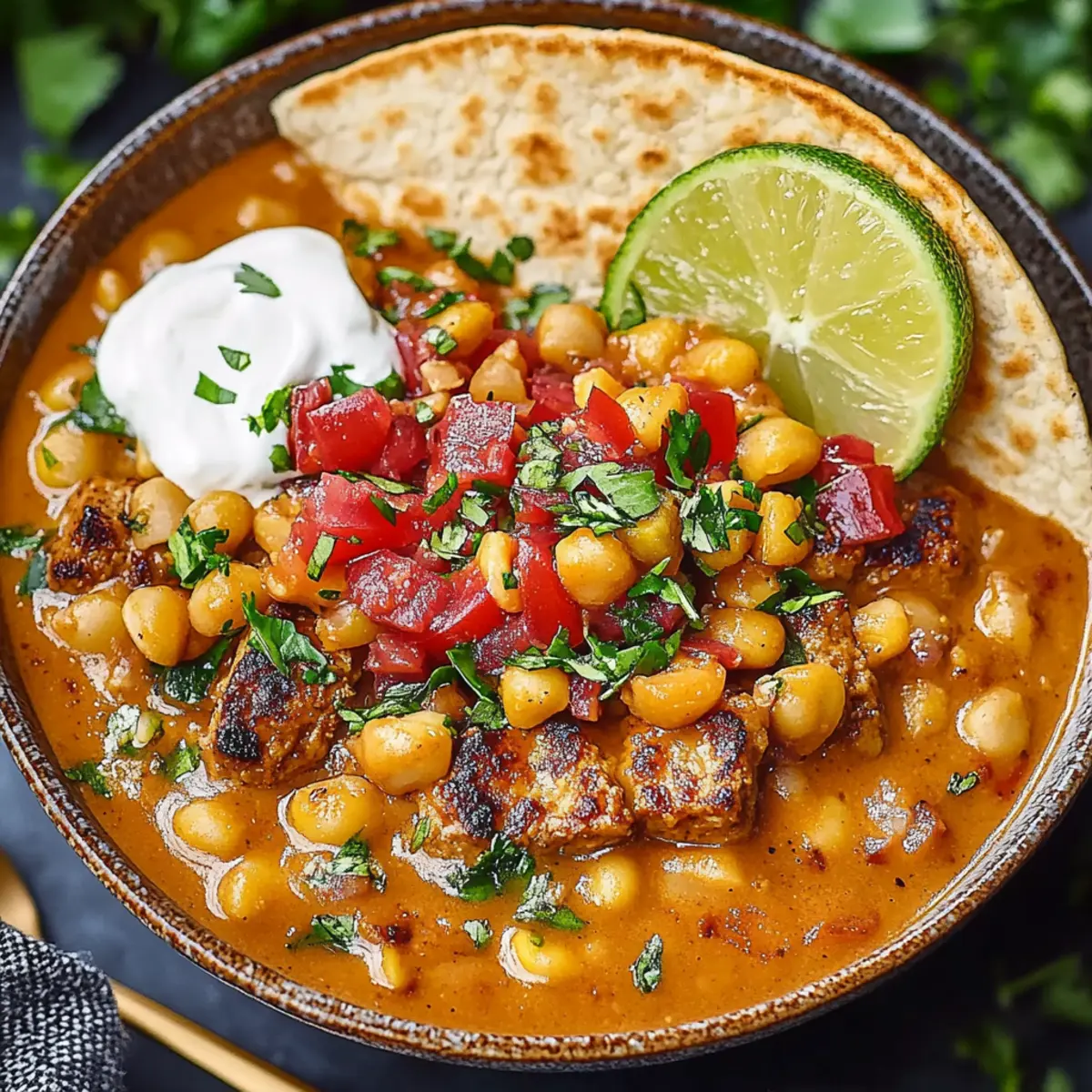 White Chickpea Chili