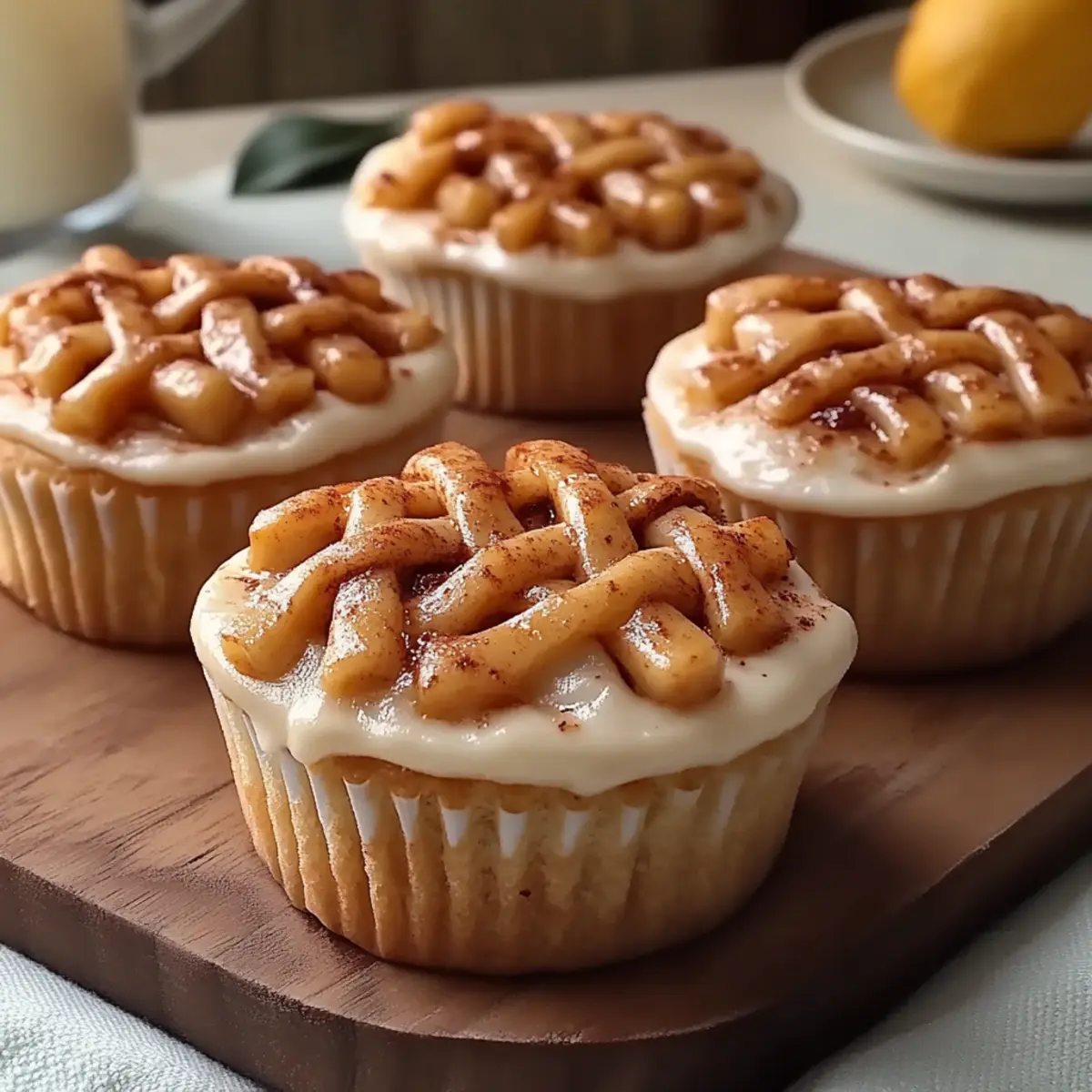 Apple Pie Cupcakes