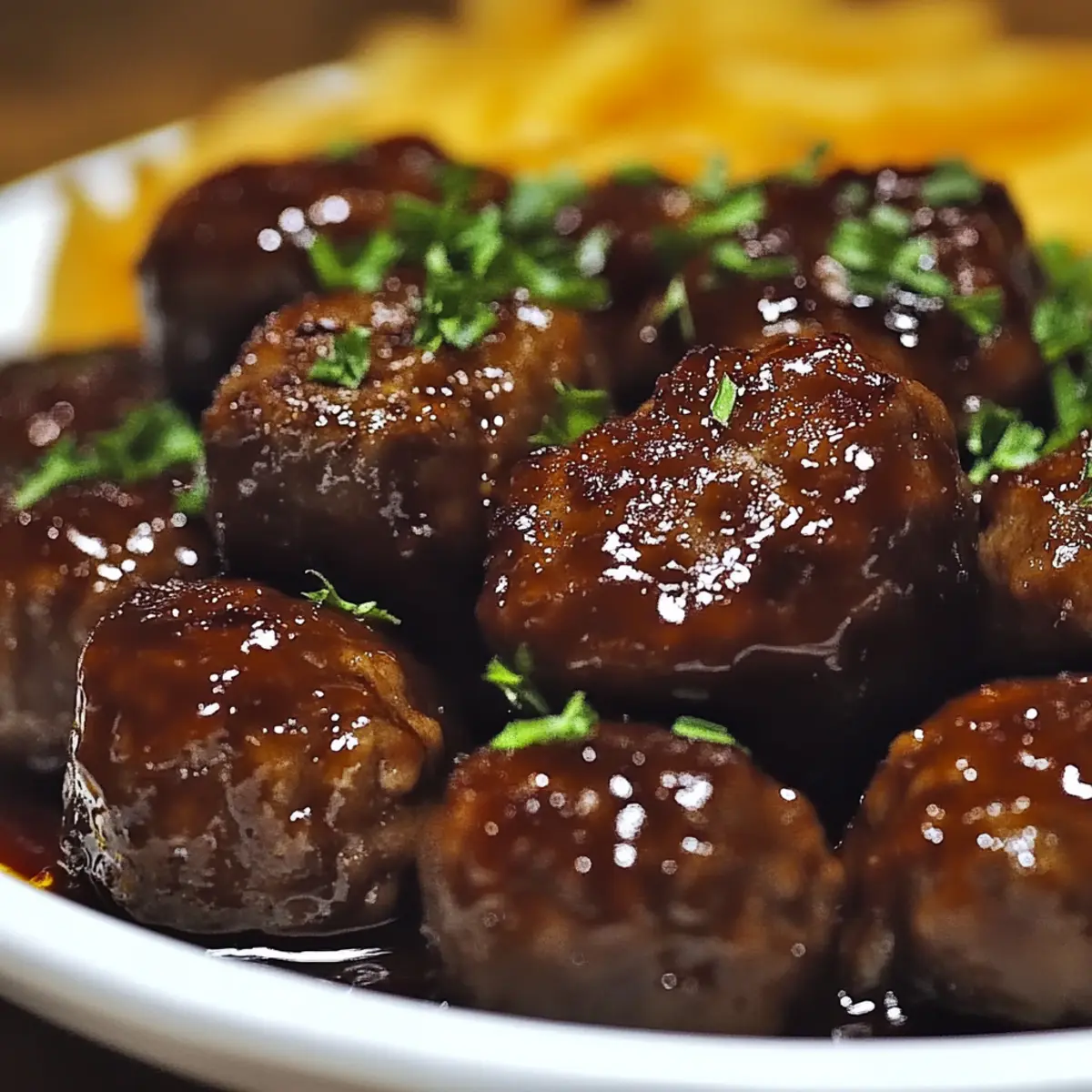 BBQ Jerk Meatballs