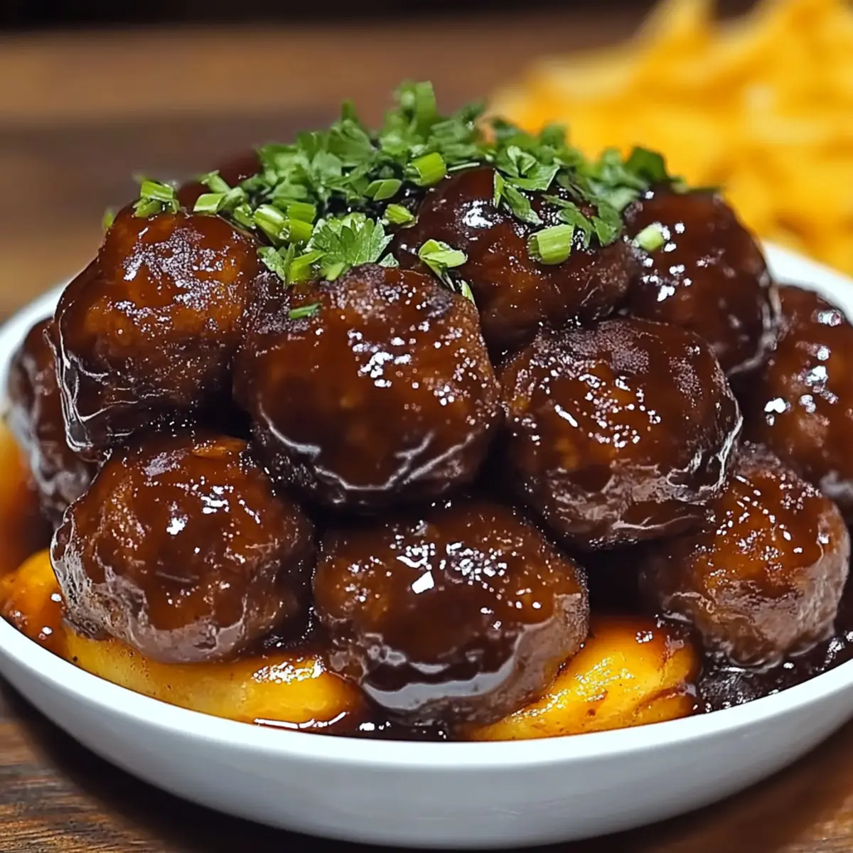 BBQ Jerk Meatballs