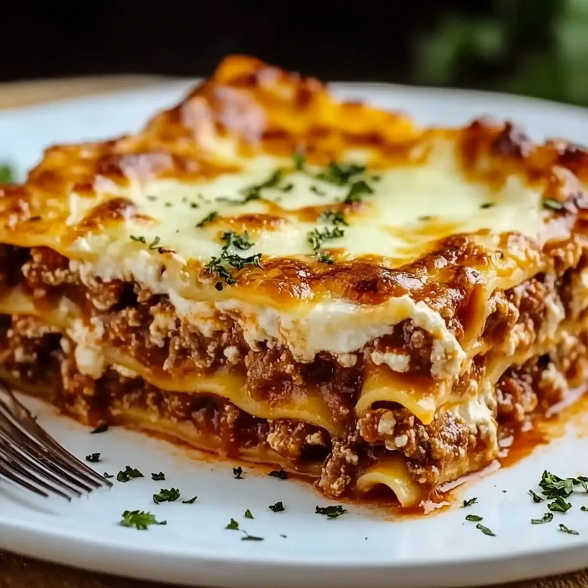 Beef Lasagna