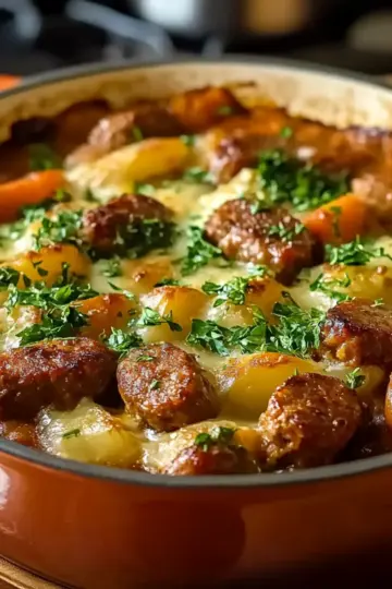 Beef Sausage Casserole
