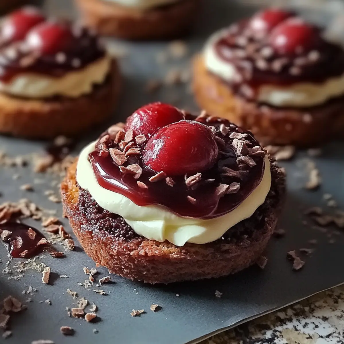 Black Forest Christmas Cookies