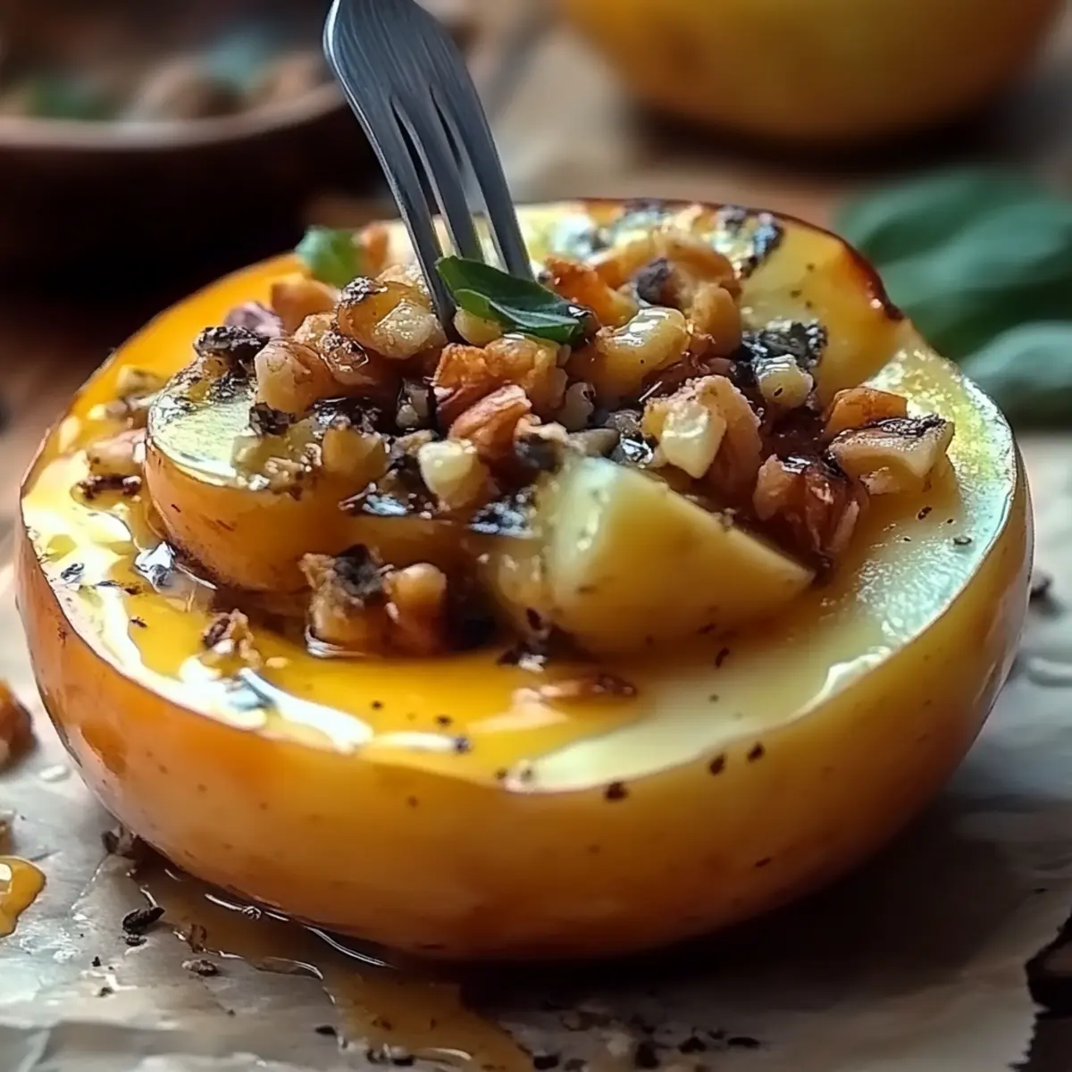 Blue Cheese Stuffed Pears