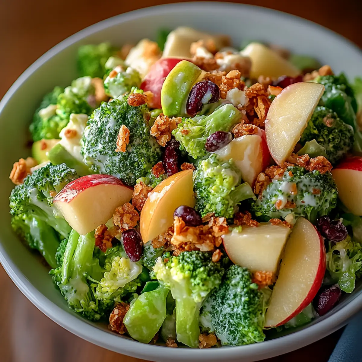 Broccoli Apple Crunch Salad