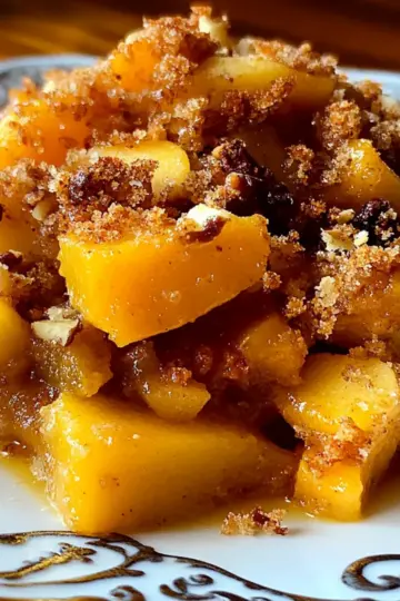 Butternut Squash Apple Bake